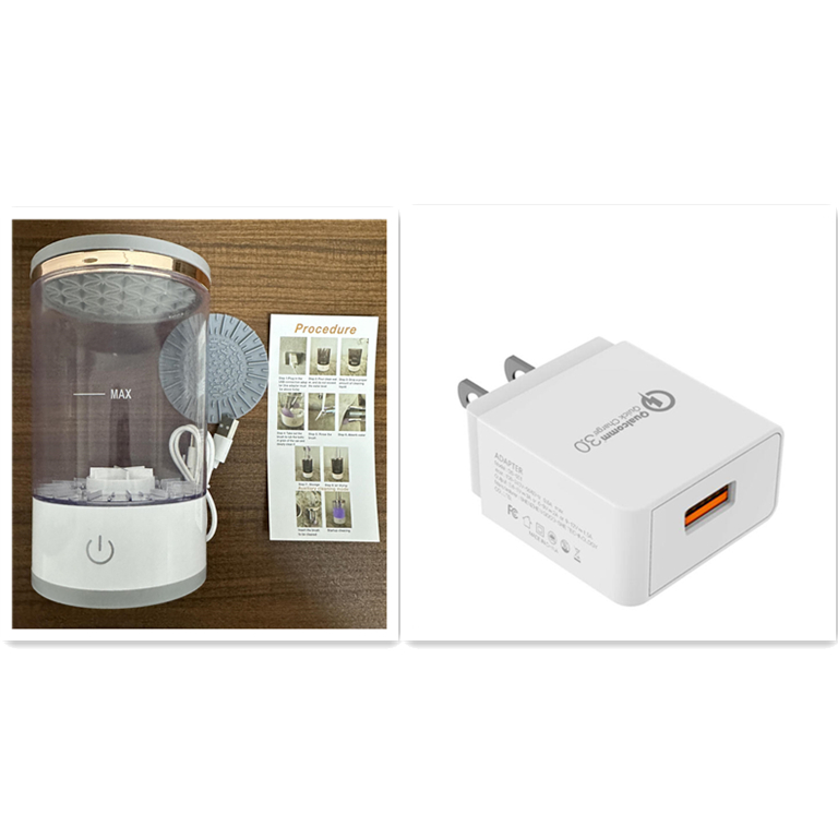 Velveet Automatic Makeup Brush Cleaner